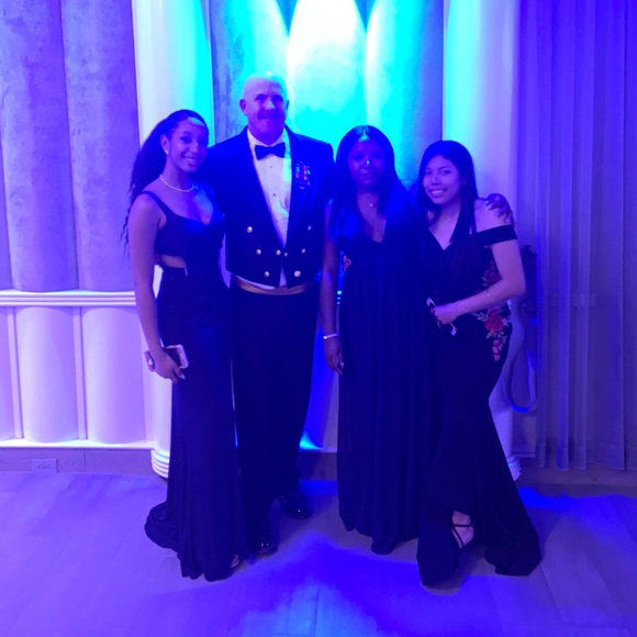 Navy Blue Prom Dress - Picture 6 of 6